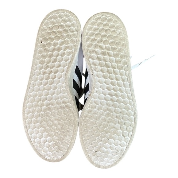 adidas Women's White and Black Sneakers - Picture 4 of 10